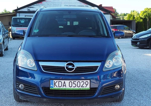 Opel Zafira cena 13900 przebieg: 227000, rok produkcji 2007 z Rzgów małe 497